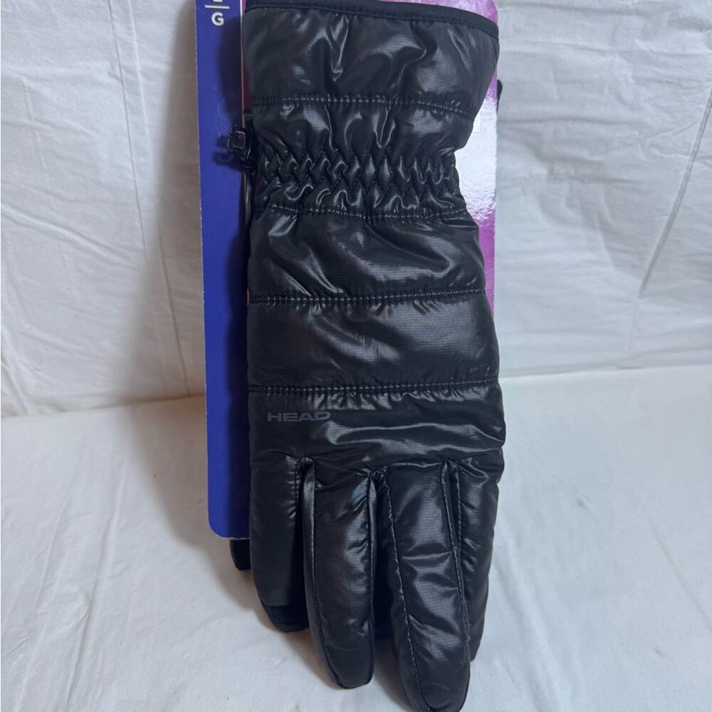 Head Women's Black Winter Gloves LG